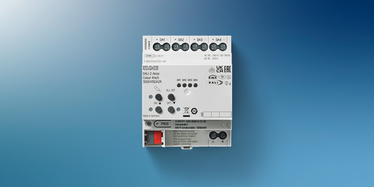 KNX DALI 2 Gateway Colour bei ELKOM Elektro- und Kommunikationstechnik GbR in Meiningen